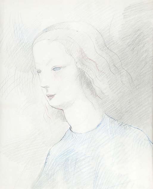 Marie Laurencin, profile of a woman